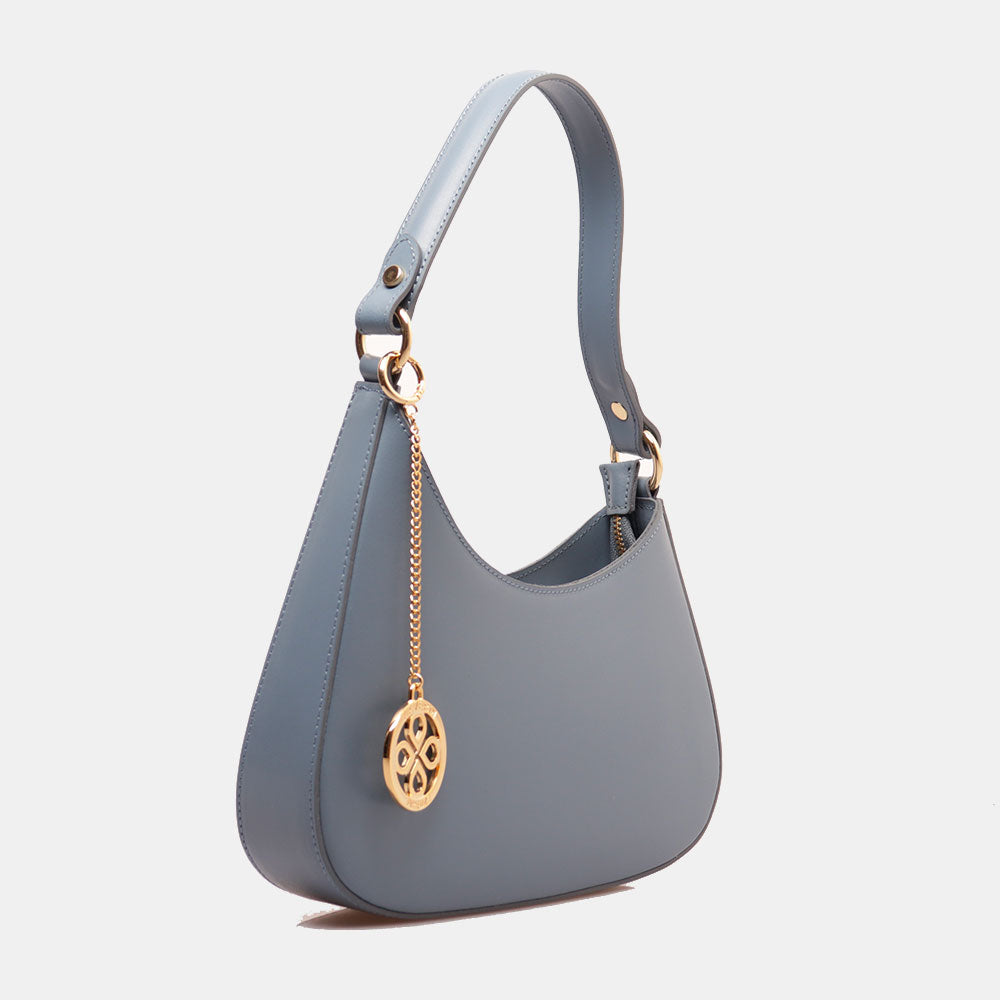 Borsa a Spalla VIAVERDI in Pelle Avio Made in Italy linea Certaldo