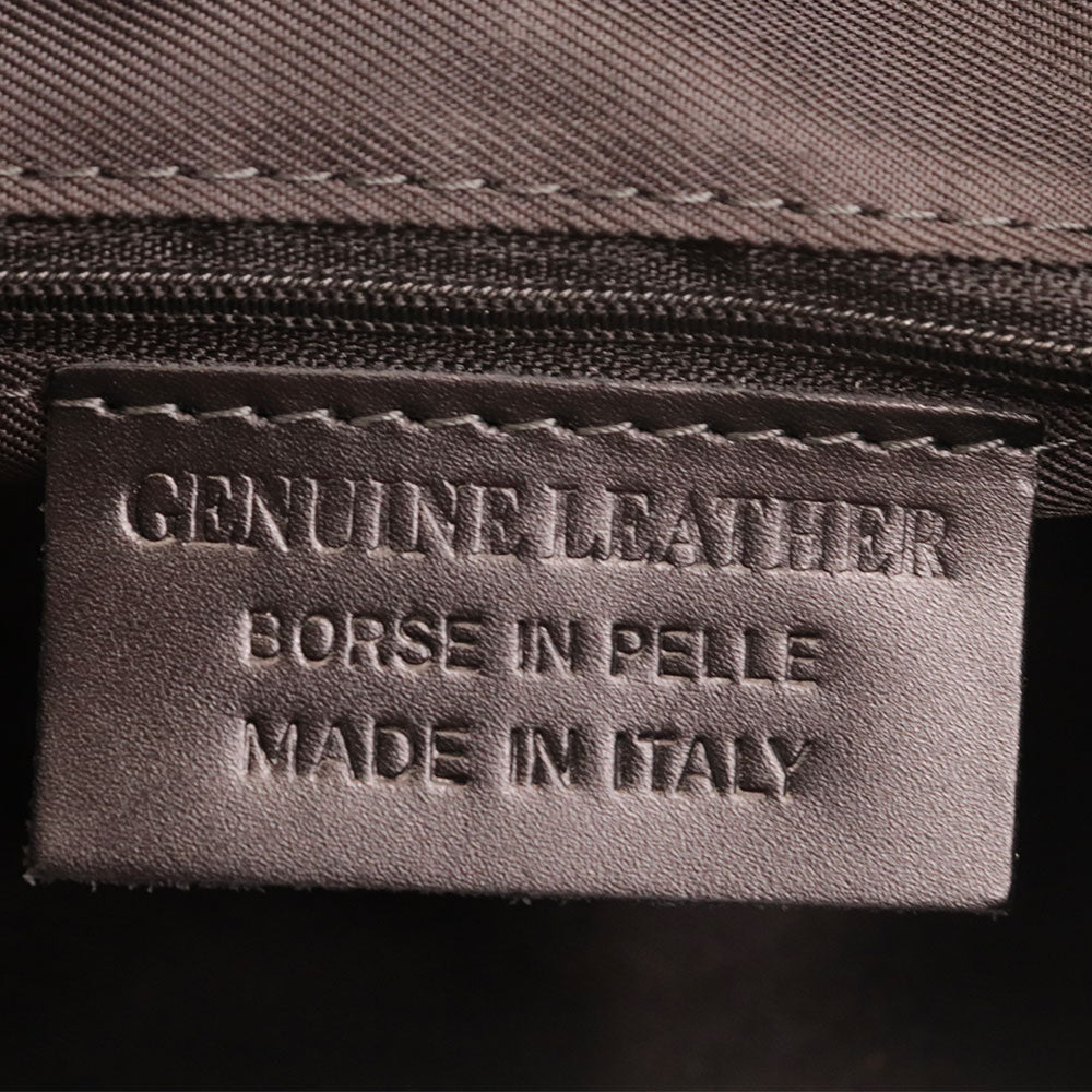 Borsa Bauletto Grande a Mano con Tracolla VIAVERDI in Pelle Nera Made in Italy linea Artimino