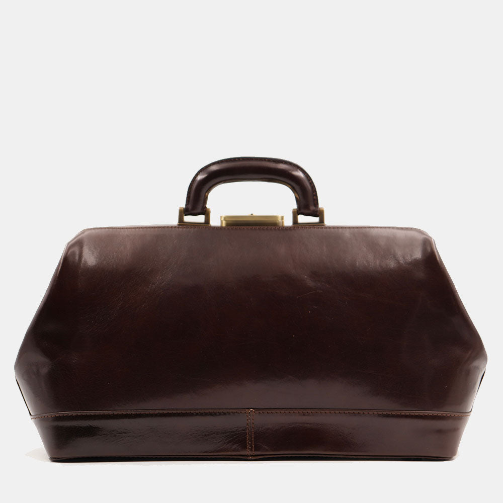 Borsa Medico Classica in Pelle Testa di Moro VIAVERDI Made in Italy linea Firenze