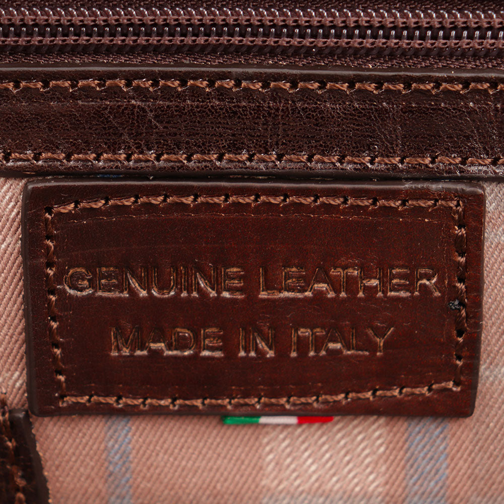 Borsa Medico Classica in Pelle Testa di Moro VIAVERDI Made in Italy linea Firenze