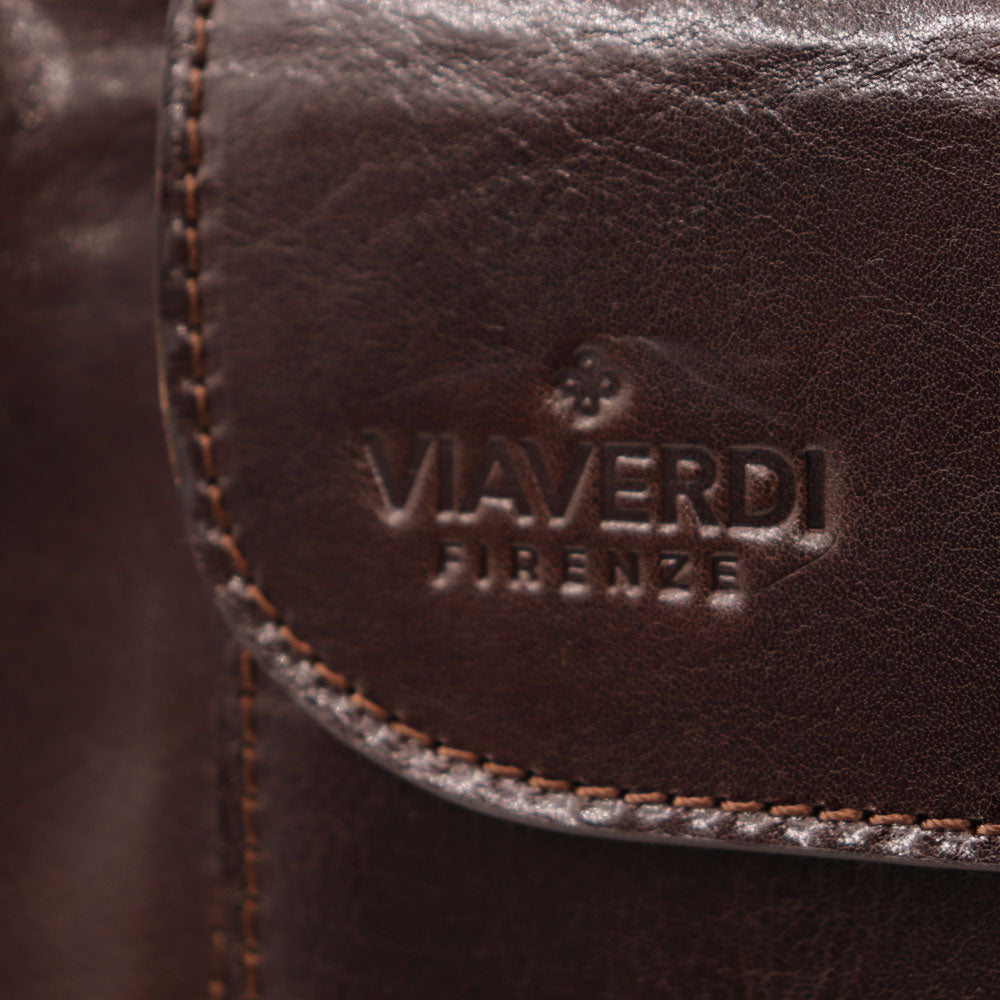 Borsa Medico Classica in Pelle Testa di Moro VIAVERDI Made in Italy linea Firenze