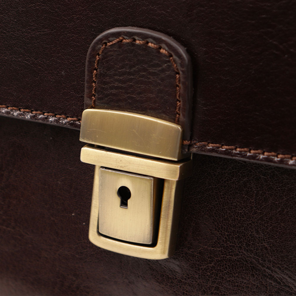 Borsa Medico Classica in Pelle Testa di Moro VIAVERDI Made in Italy linea Firenze