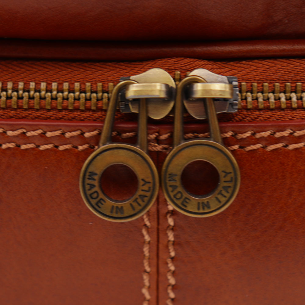 VIAVERDI Arzttasche aus Leder, hergestellt in Italien, Florence-Linie