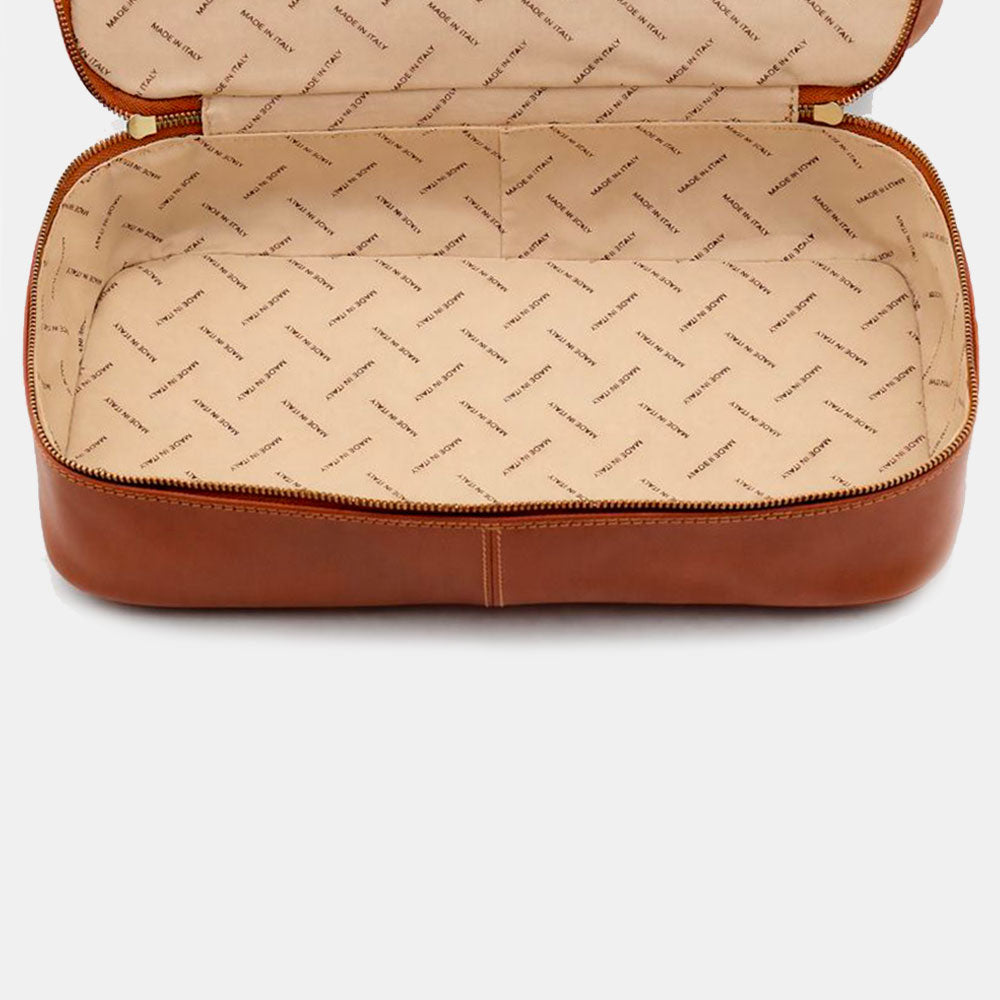 VIAVERDI Arzttasche aus Leder, hergestellt in Italien, Florence-Linie