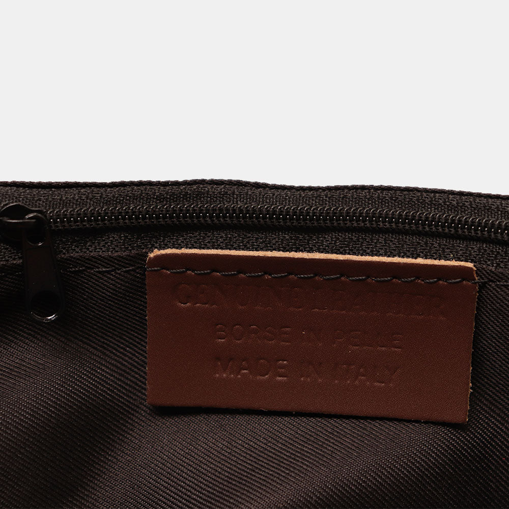 Borsa Hobo a Spalla con Catena VIAVERDI in Pelle Avio Made in Italy linea Monteriggioni