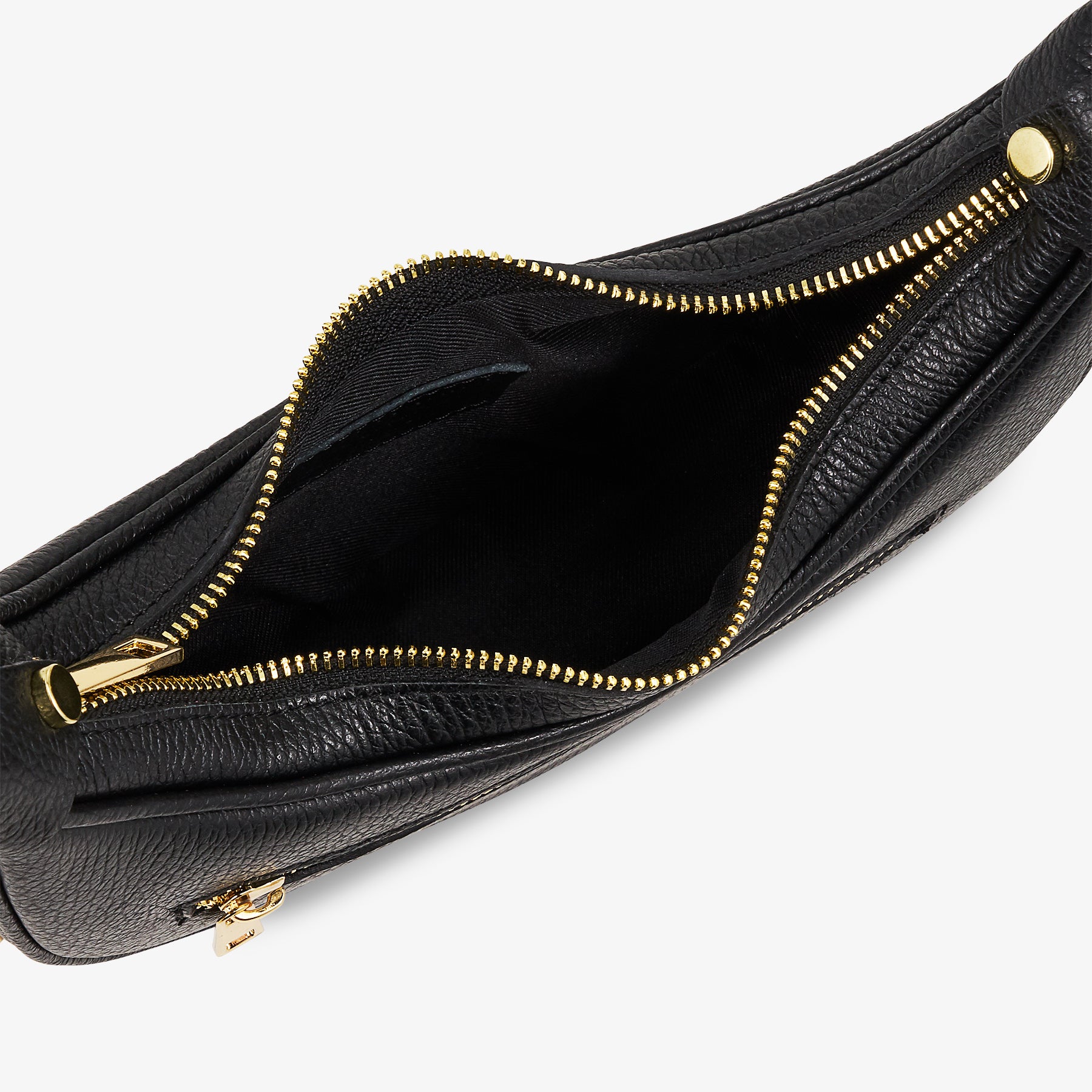 Borsa a Tracolla in Pelle Nera VIAVERDI Made in Italy