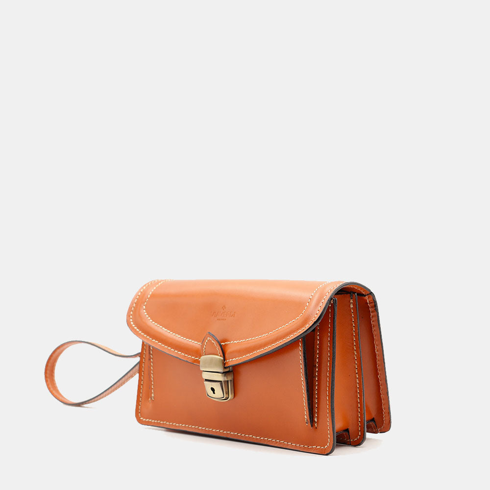 Beauty Uomo VIAVERDI Made in Italy in Pelle color Cuoio