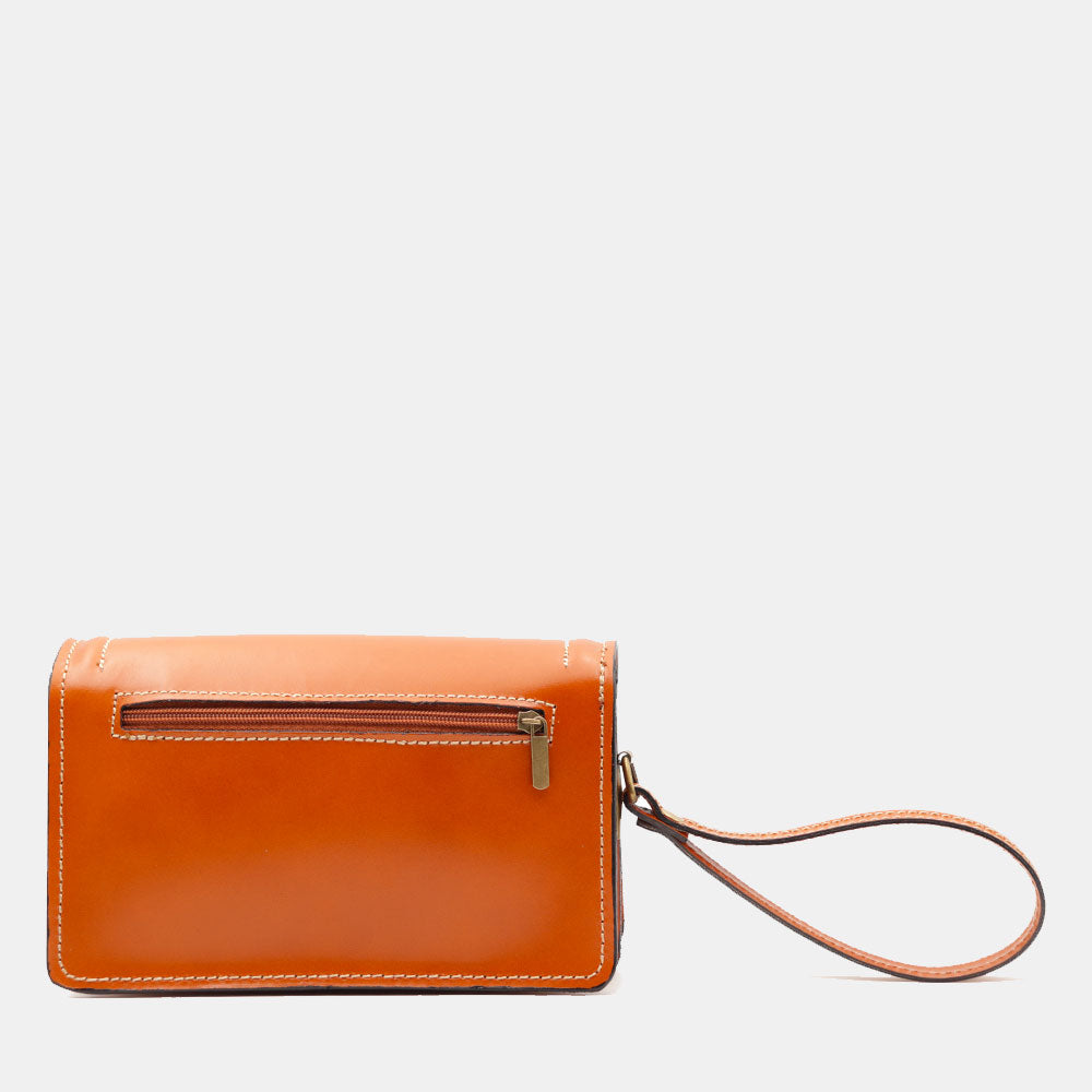 Beauty Uomo VIAVERDI Made in Italy in Pelle color Cuoio