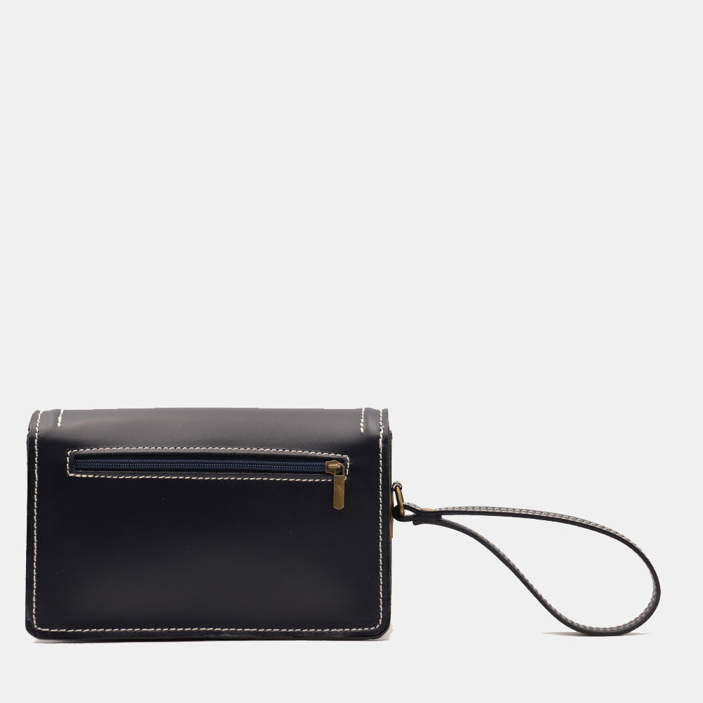 Beauty Uomo VIAVERDI Made in Italy in Pelle Blu