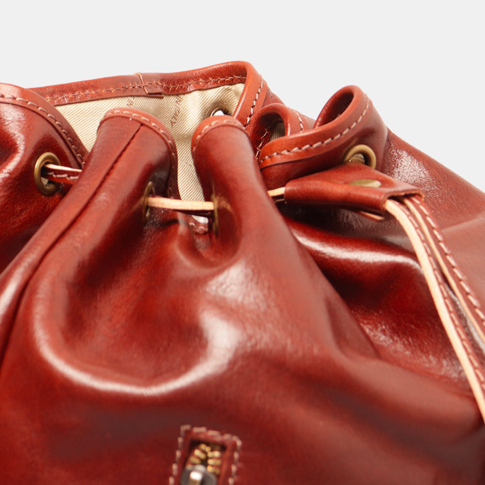 Zaino Donna in Pelle Marrone VIAVERDI Made in Italy linea Firenze