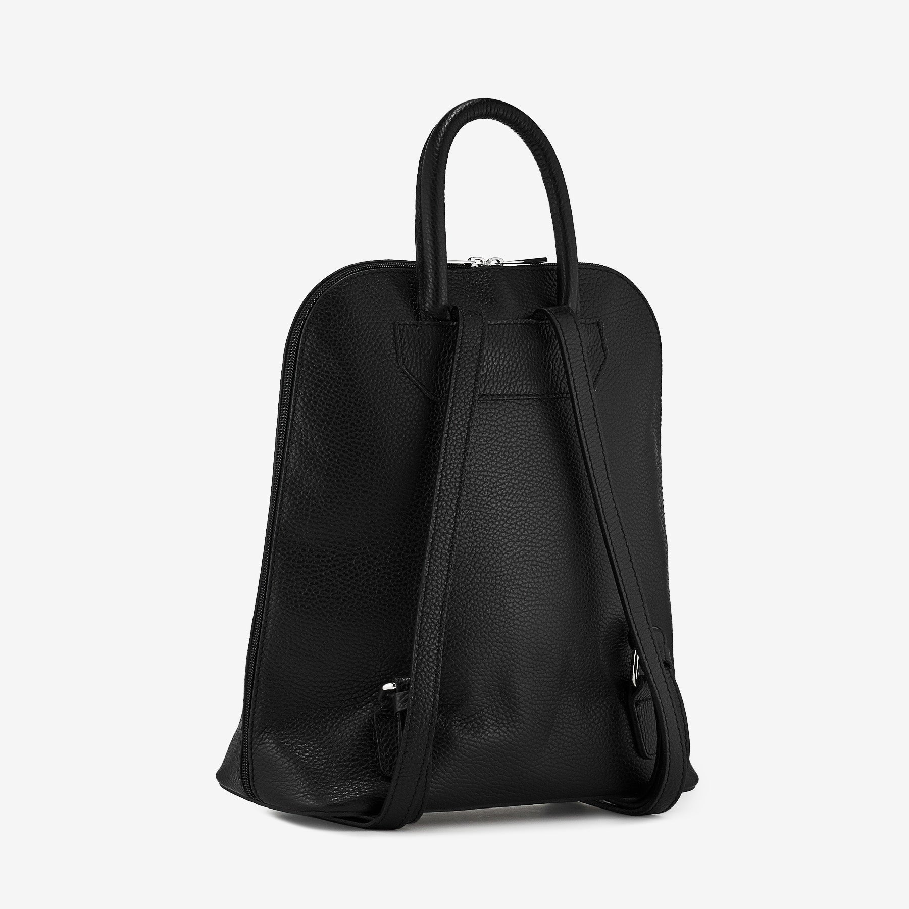 Zaino Donna in Pelle Nero VIAVERDI Made in Italy