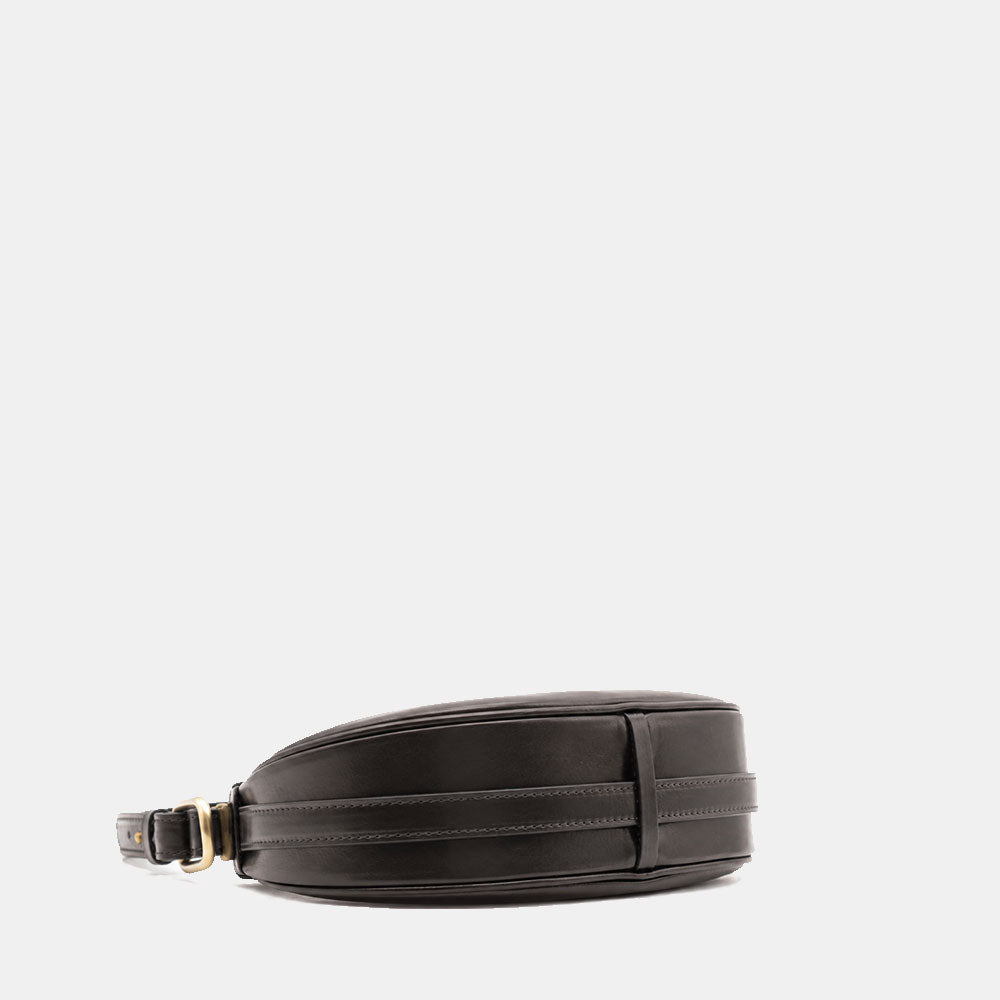 Borsa Piccola a Mano VIAVERDI in Pelle Nera Made in Italy linea Firenze