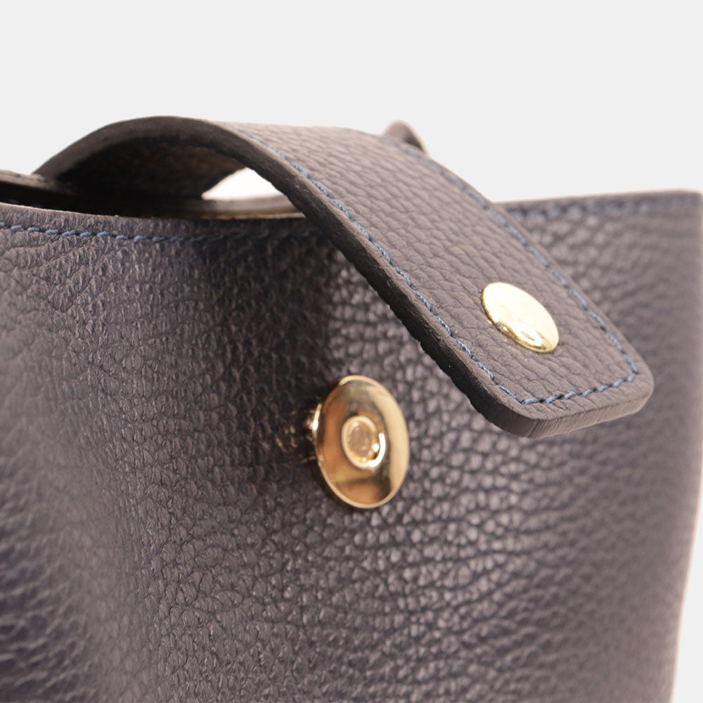 Borsa a Spalla VIAVERDI in Pelle Blu Made in Italy linea