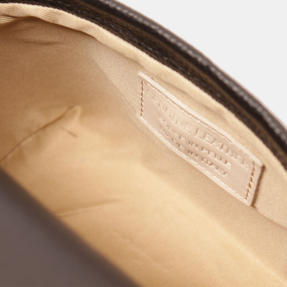 Borsa Donna a Mano VIAVERDI in Pelle Nera e Rafia Made in Italy