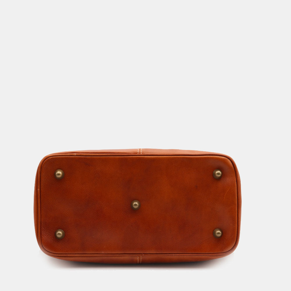 VIAVERDI Arzttasche aus Leder, hergestellt in Italien, Florence-Linie