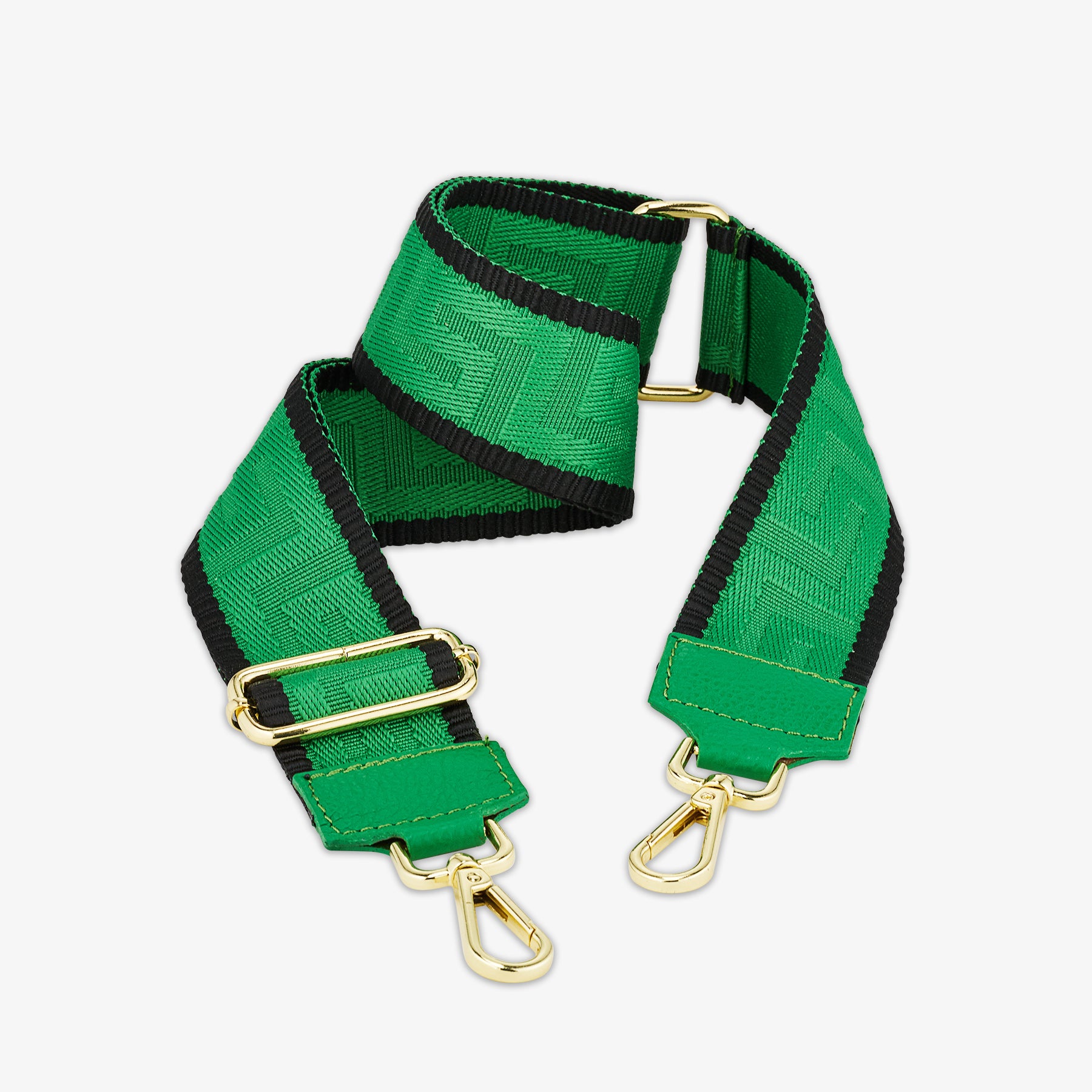 Borsa Camera Bag Media in Pelle Verde con Tracolla VIAVERDI Made in Italy