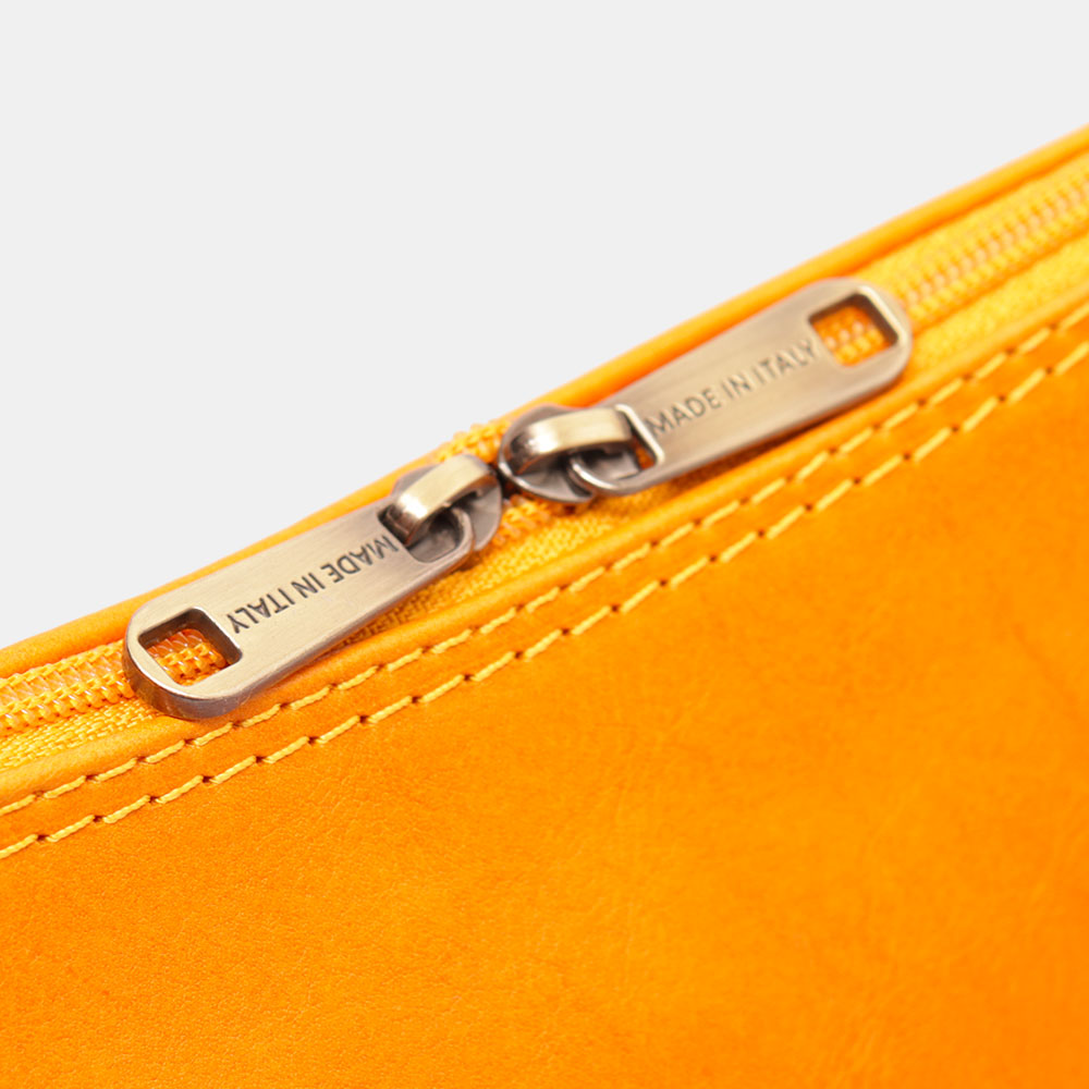 Borsa a Spalla VIAVERDI in Pelle Miele Made in Italy linea Firenze