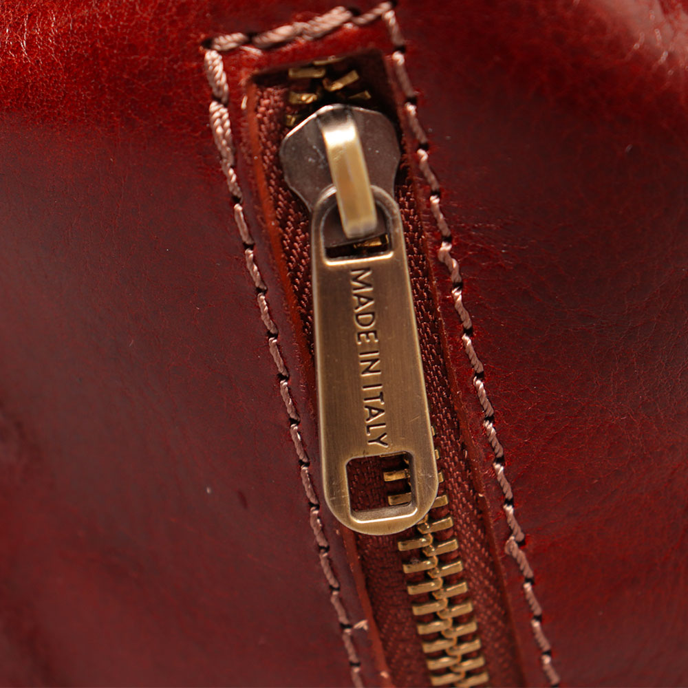 Zaino da Donna in Pelle Marrone VIAVERDI Made in Italy linea Firenze