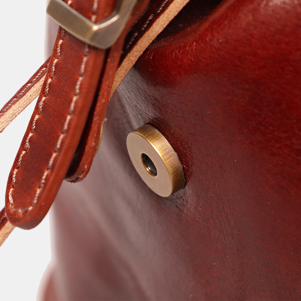 Zaino Donna in Pelle Marrone VIAVERDI Made in Italy linea Firenze