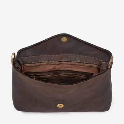 Pochette in Pelle Testa di Moro con dettaglio Intrecciato e Borchie VIAVERDI Made in Italy